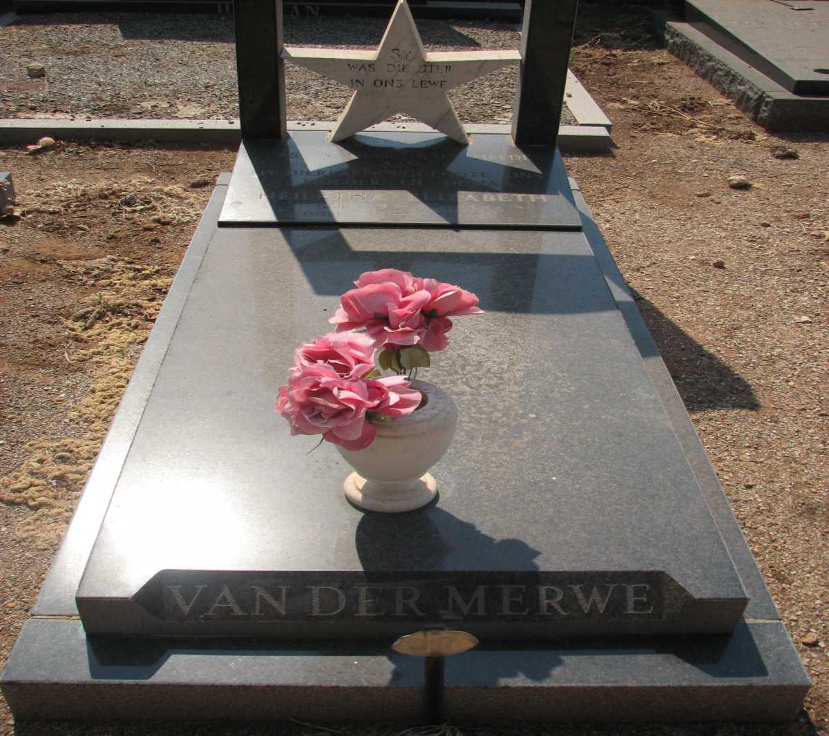 MERWE Heiletha Elizabeth, van der 1914-1975
