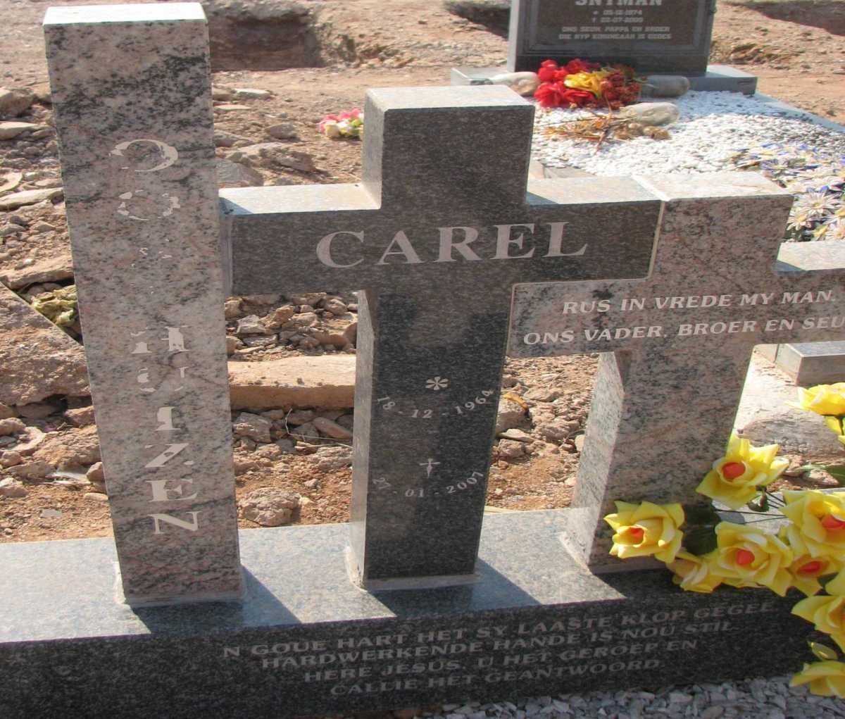 OOSTHUIZEN Carel 1964-2007