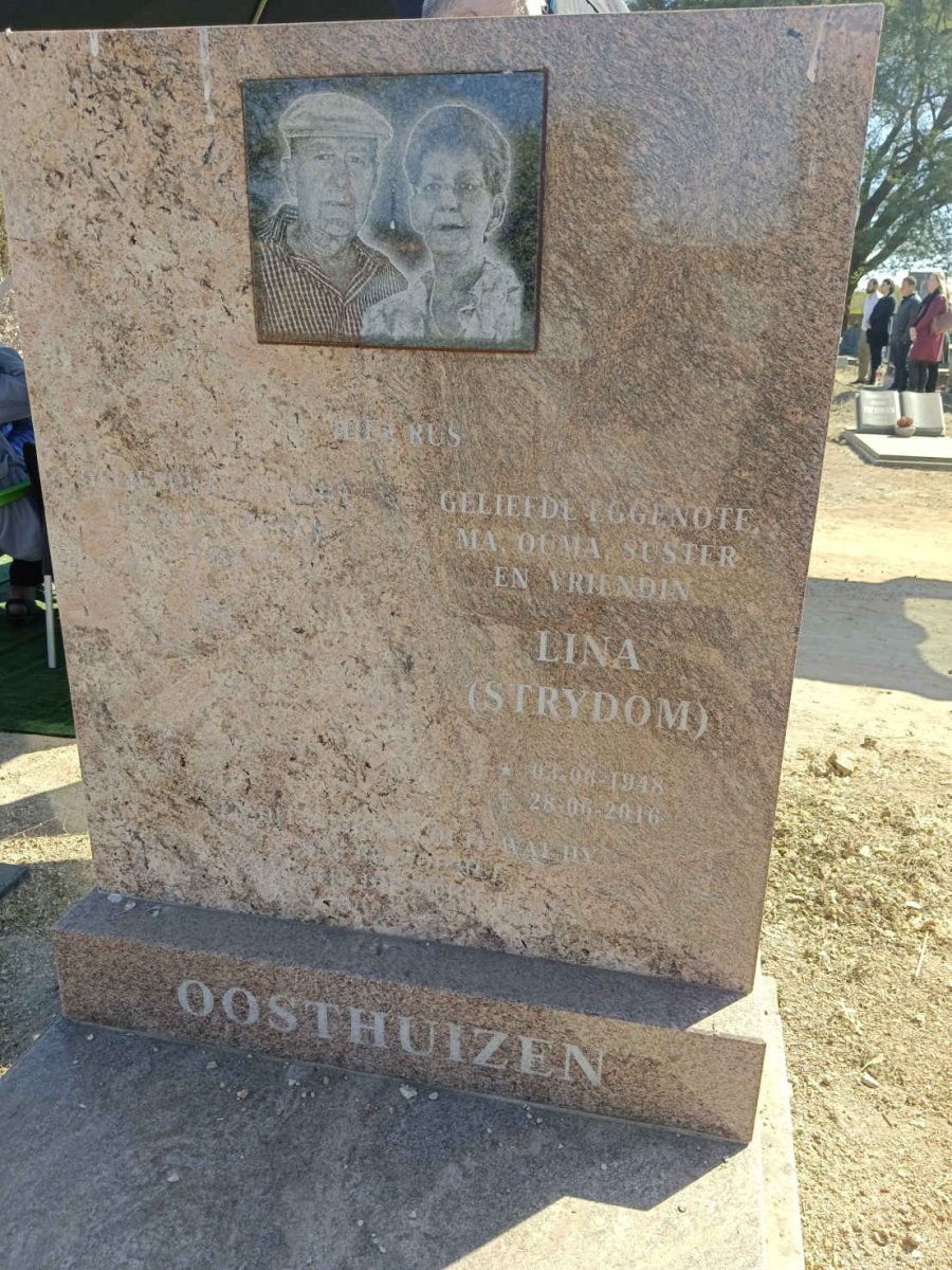 OOSTHUIZEN Lina nee STRYDOM 1948-2016
