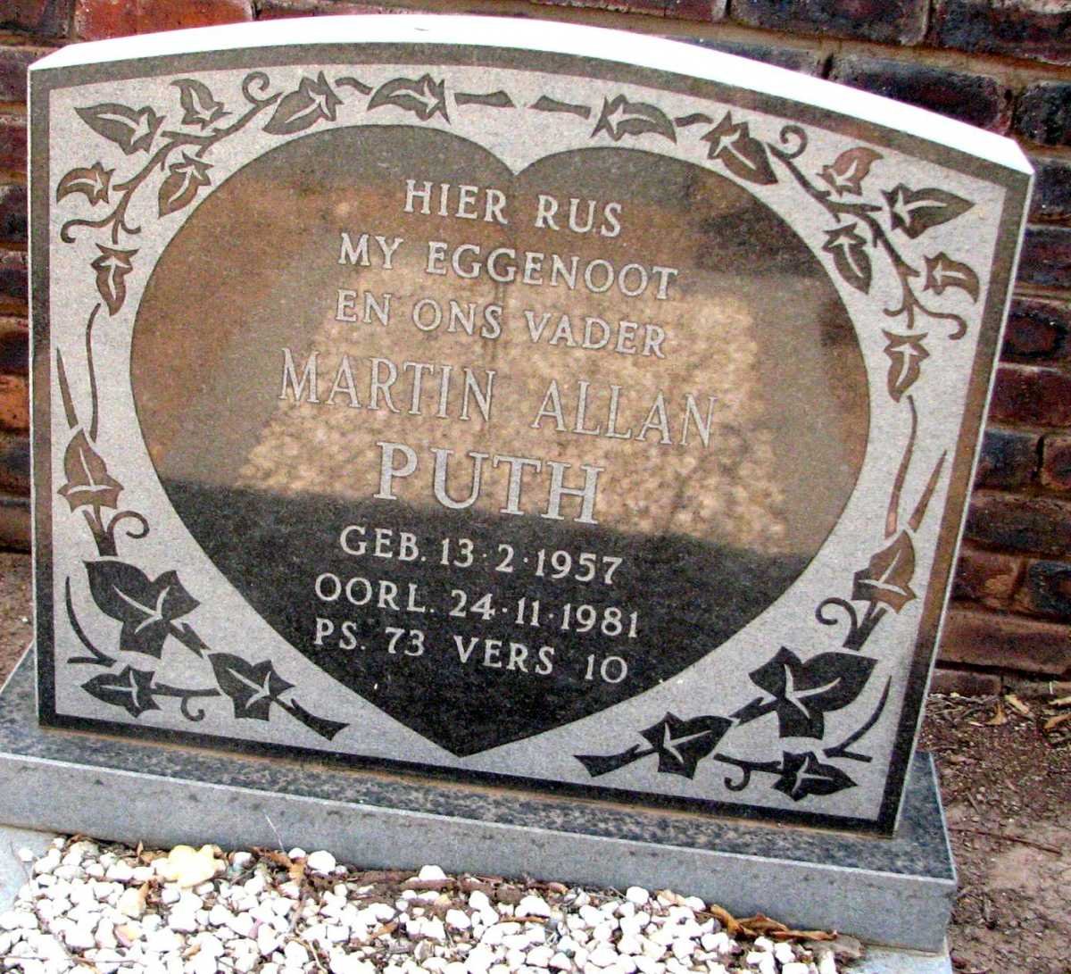 PUTH Martin Allan 1957-1981