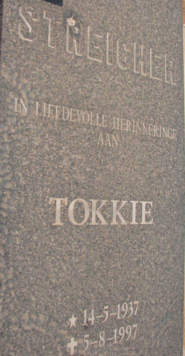 STREICHER Tokkie 1937-1997
