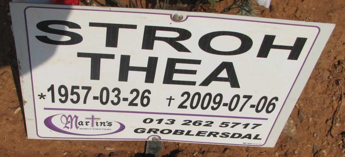 STROH Thea 1957-2009