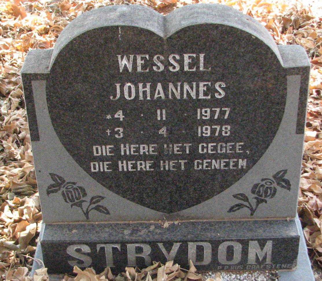STRYDOM Wessel Johannes 1977-1978