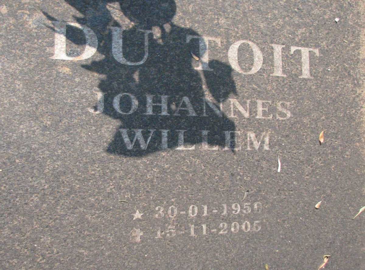 TOIT Johannes Willem, du 1950-2005