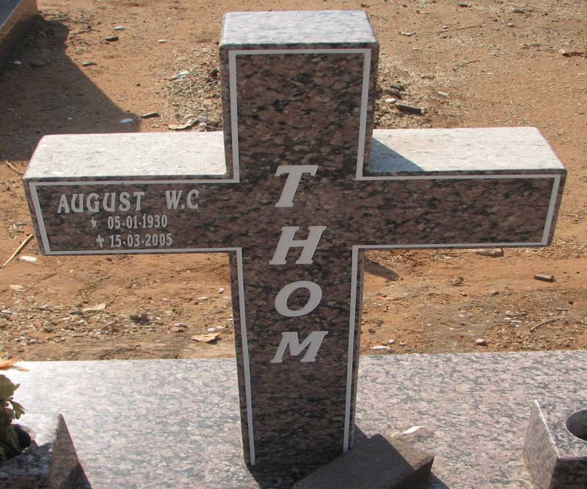 THOM August W.C. 1930-2005