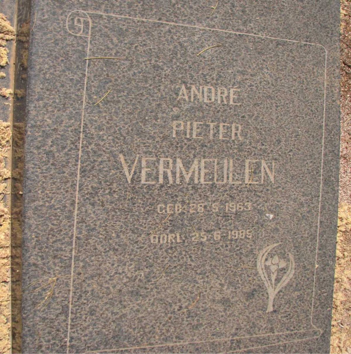 VERMEULEN Andre Pieter 1963-1985