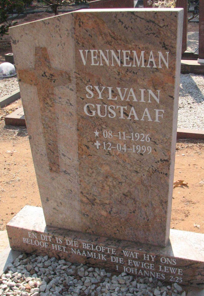 VENNEMAN Sylvain Gustaaf 1926-1999