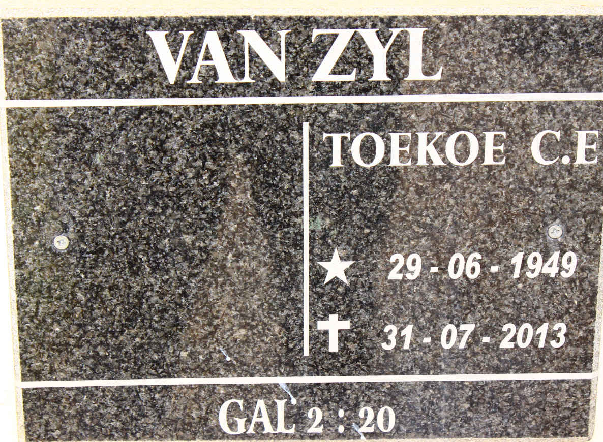 ZYL Toekoe C.E., van 1949-2013