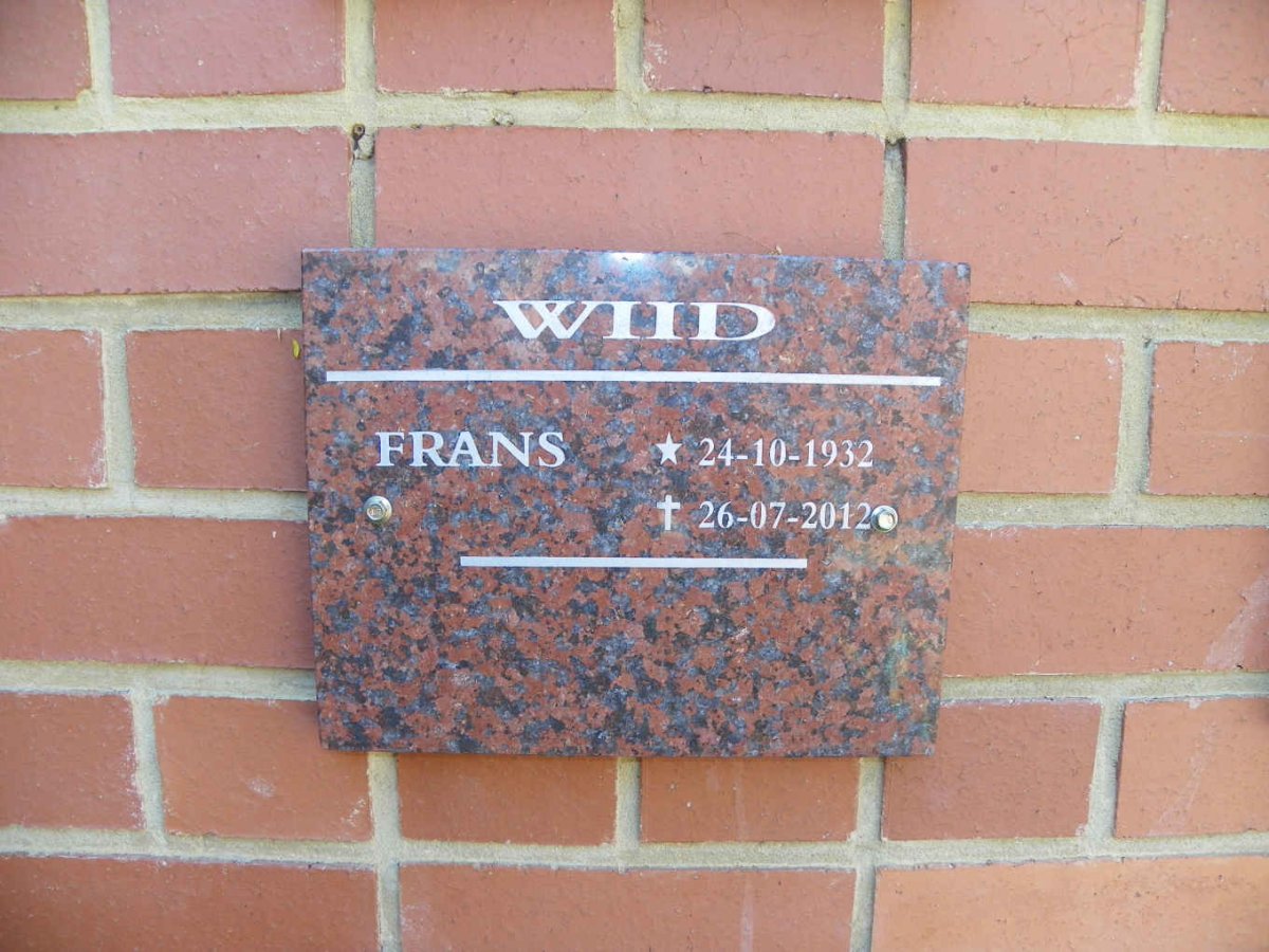 WIID Frans 1932-2012