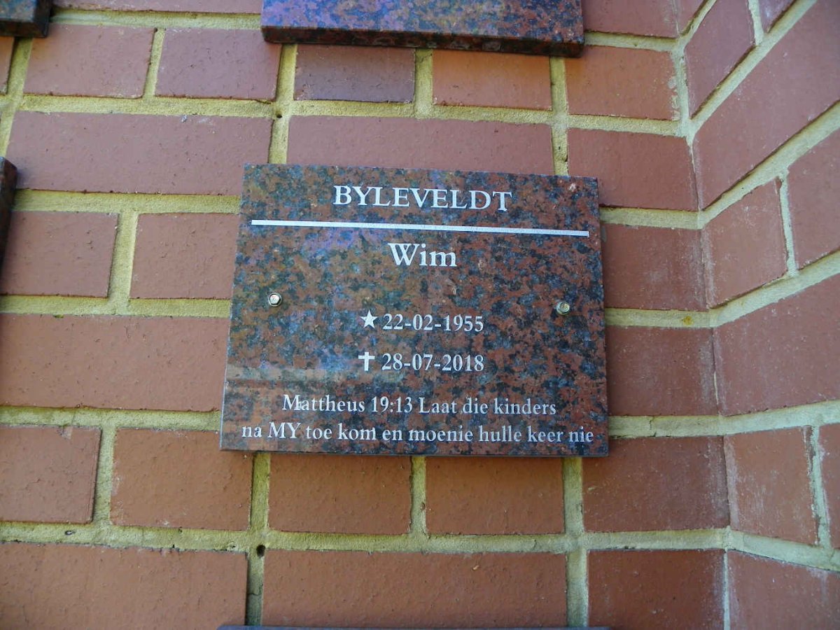 BYLEVELDT Wim 1955-2018