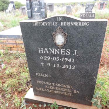 ? Hannes J. 1941-2013