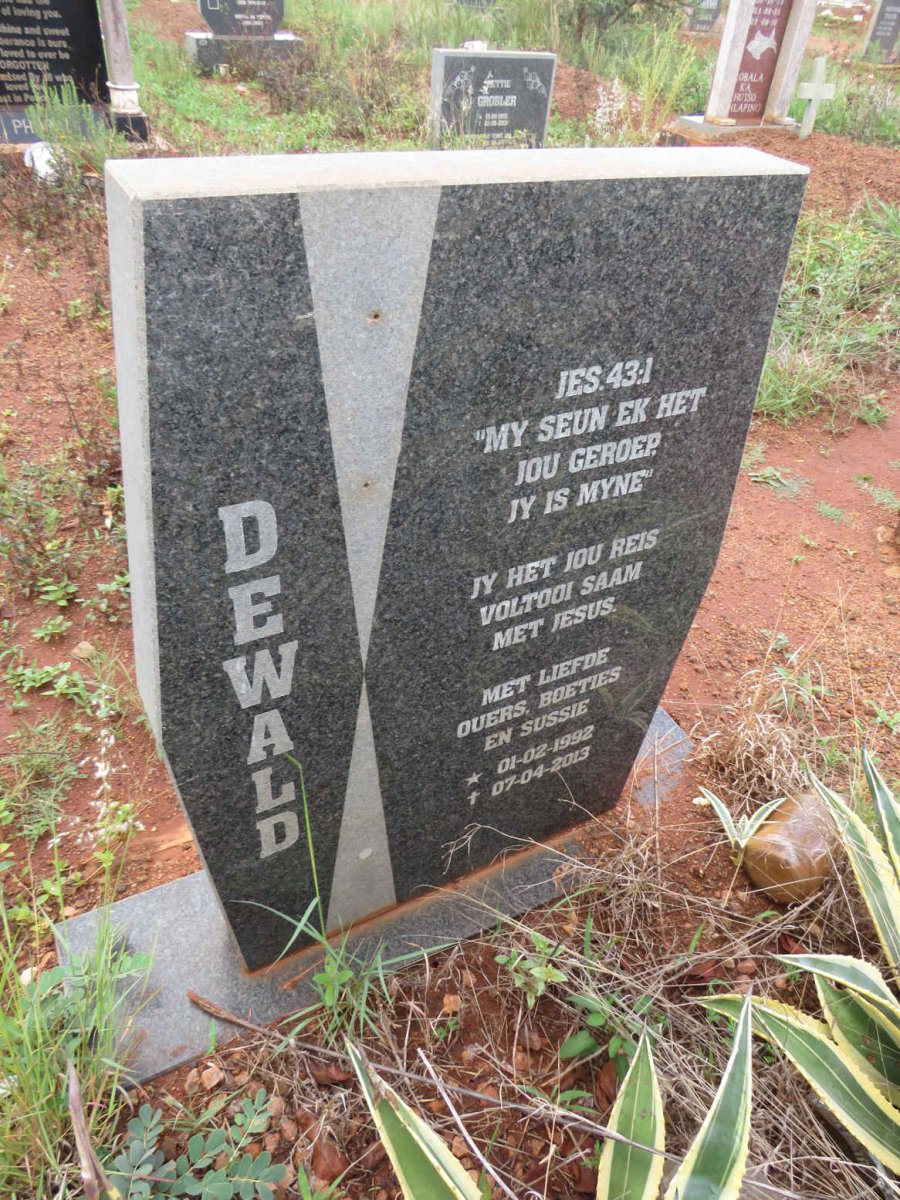 ? Dewald 1992-2013