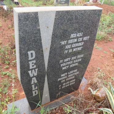 ? Dewald 1992-2013