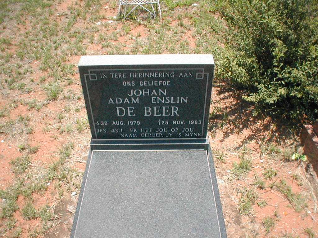BEER Johan Adam Enslin, de 1979-1983