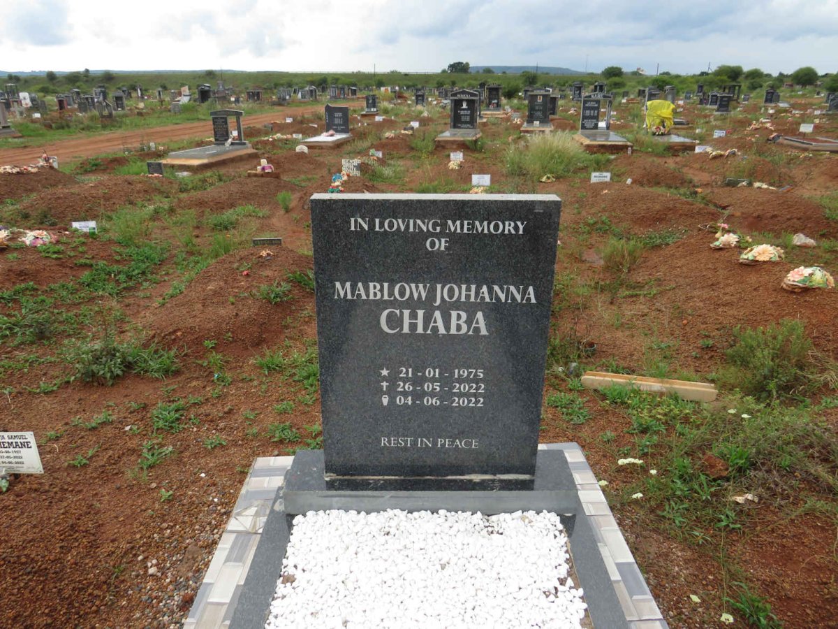 CHABA Mablow Johanna 1975-2022