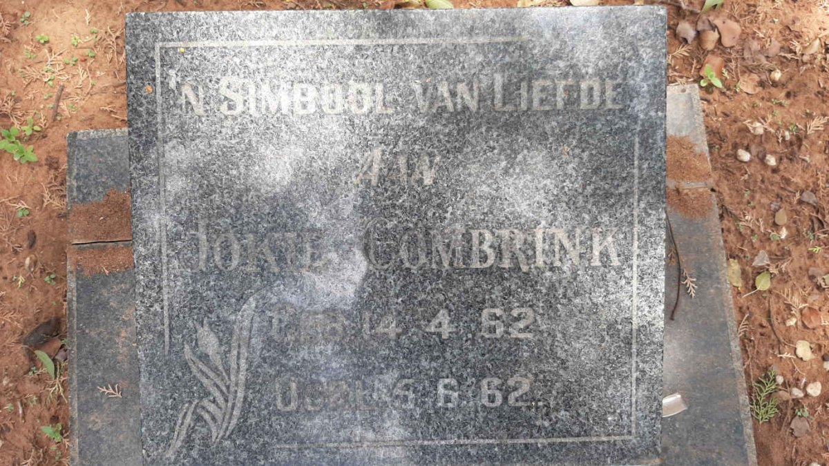 COMBRINK Jokie 1962-1962