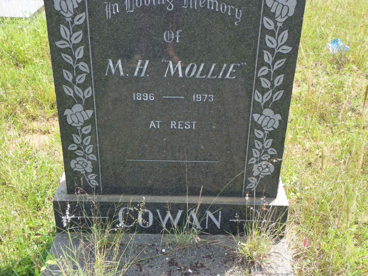 COWAN M.H. 1896-1973