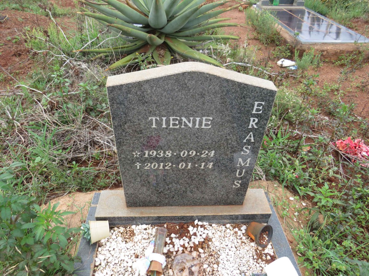 ERASMUS Tienie 1938-2012