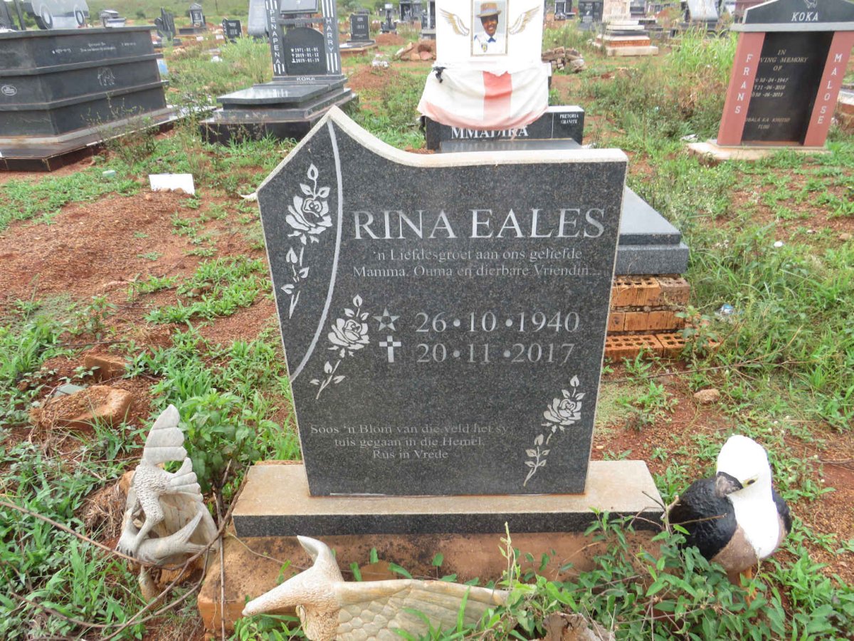 EALES Rina 1940-2017