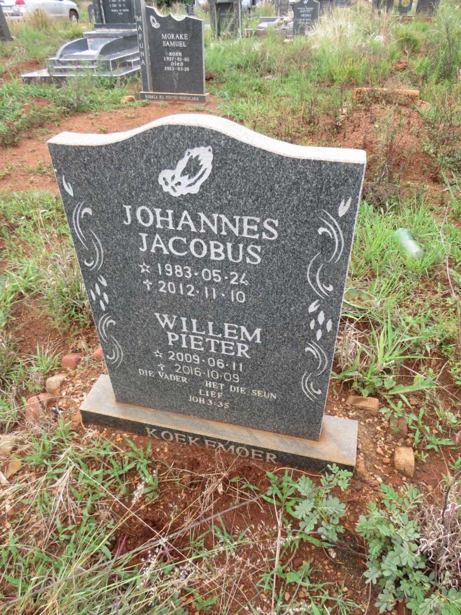 KOEKEMOER Willem Pieter 2009-2016 :: KOEKEMOER Johannes Jacobus 1983-2012