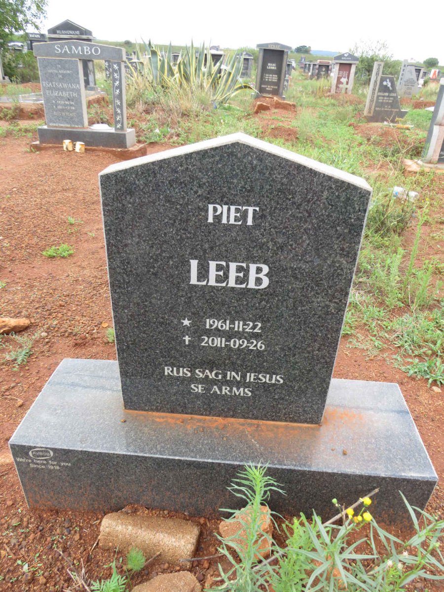 LEEB Piet 1961-2011