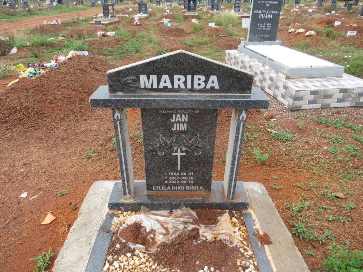MARIBA Jan Jim 1964-2022