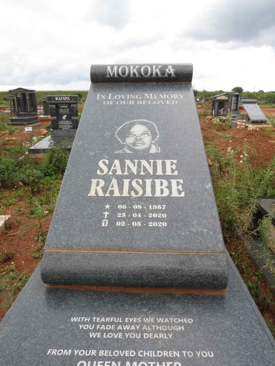 MOKOKA Sannie Raisibe 1957-2020