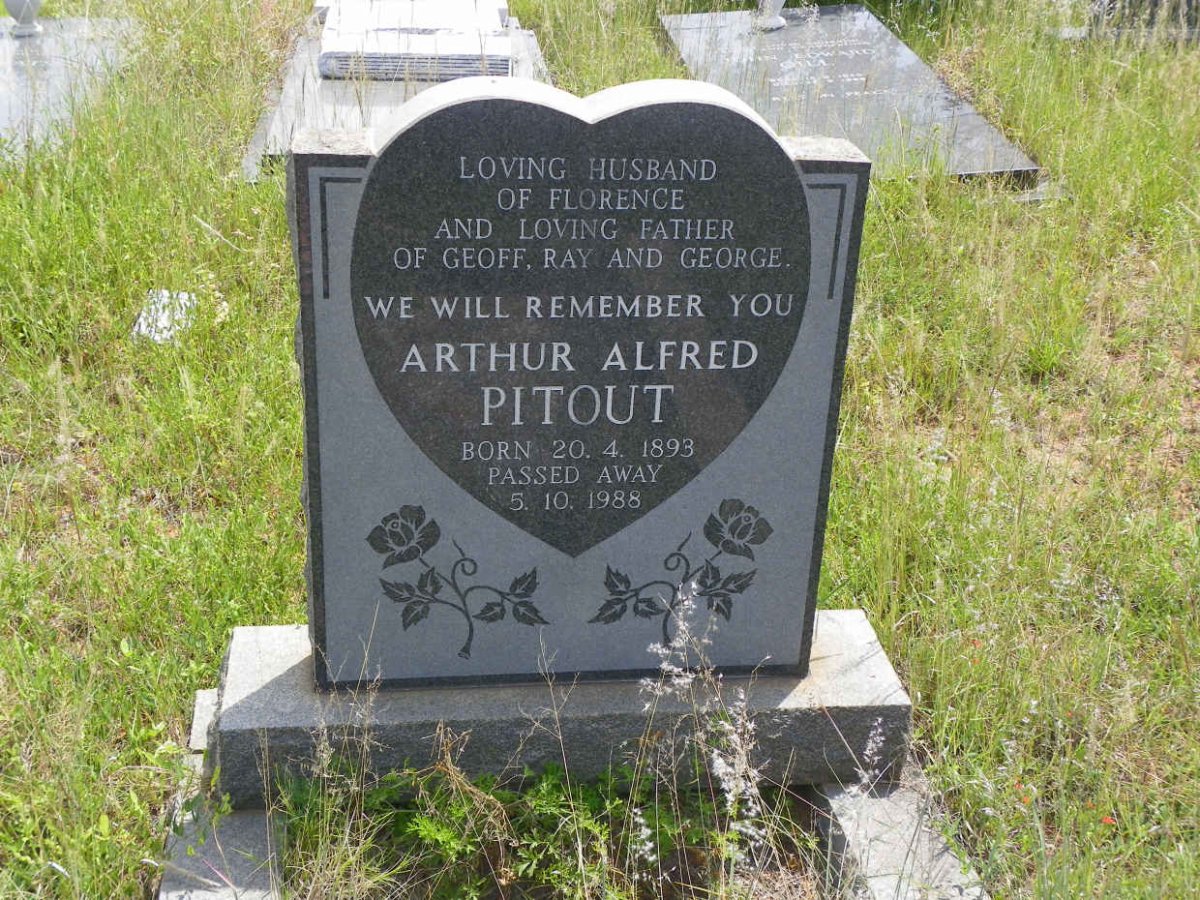 PITOUT Arthur Alfred 1893-1988