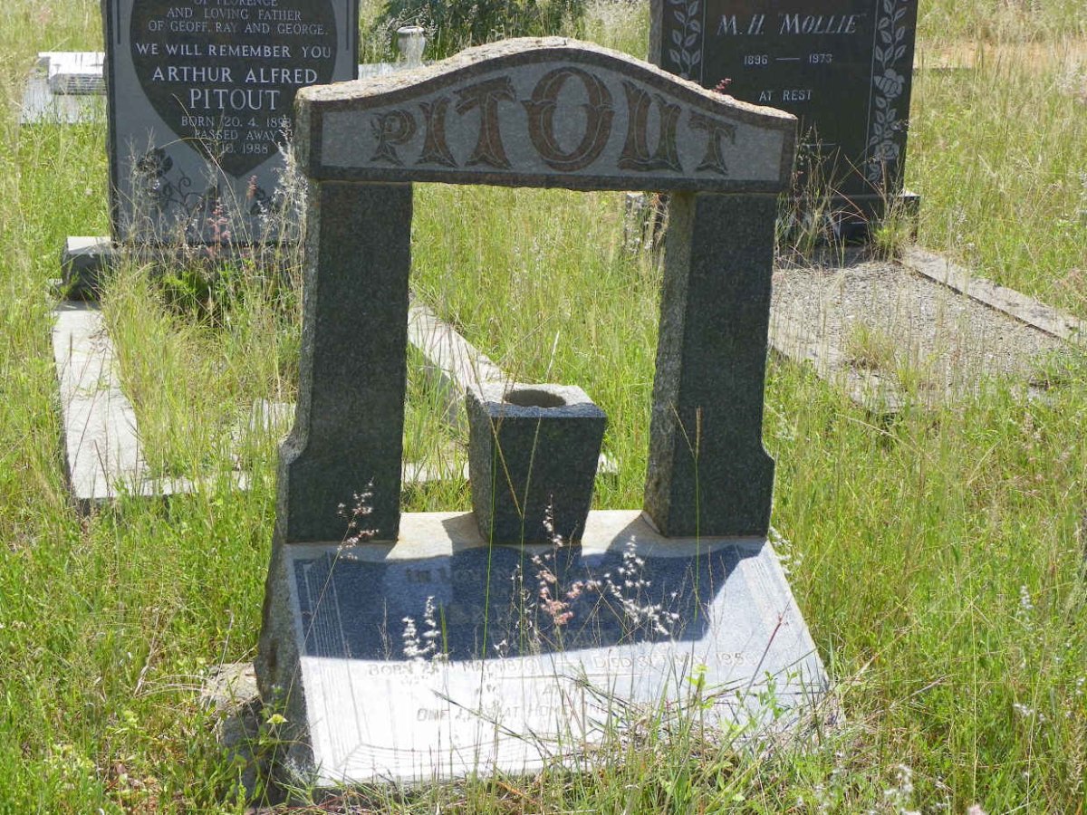 PITOUT Sarah Ann 1870-1950