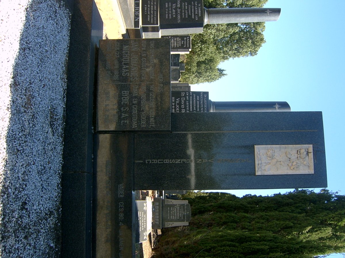 RENSBURG Jan Johannes Nicholaas, Jansen van 1886-1969 &amp; Bybie S.A.E. 1890-1959