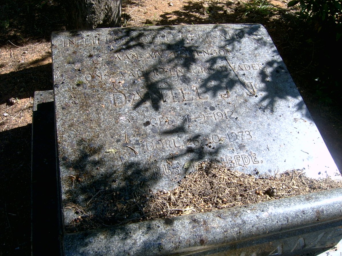 STEENKAMP Daniel J.J. 1912-1973