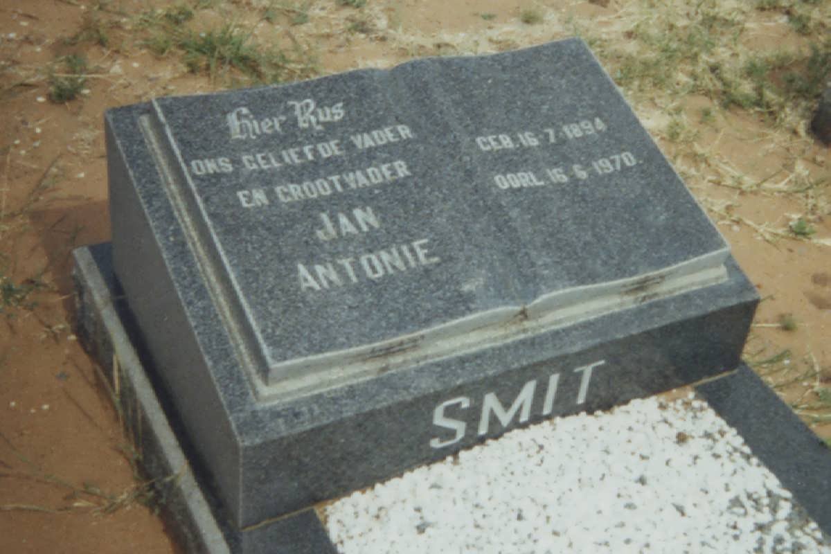 SMIT Jan Antonie 1894-1970