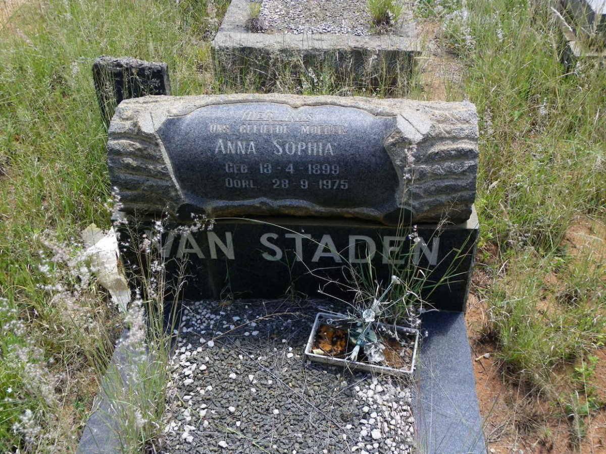 STADEN Anna Sophia 1899-1975