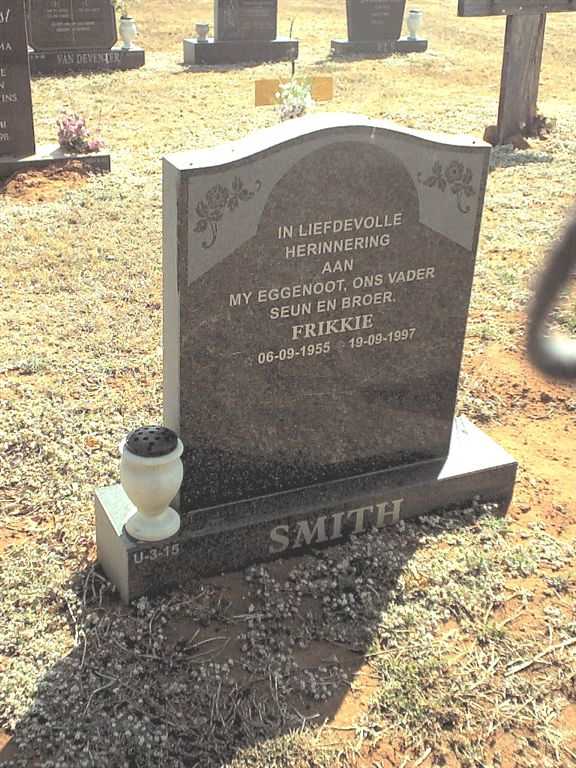 SMITH Frikkie 1955-1997