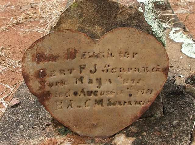 SEARANCKE Gert F.J. 1891-1901
