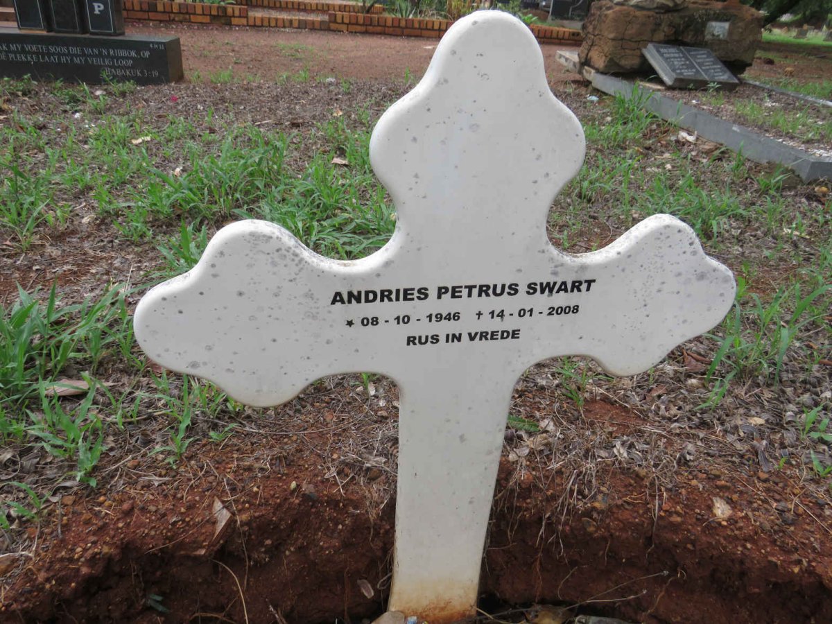 SWART Andries Petrus 1946-2008