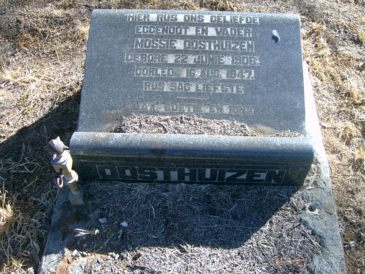OOSTHUIZEN Mossie 1906-1947