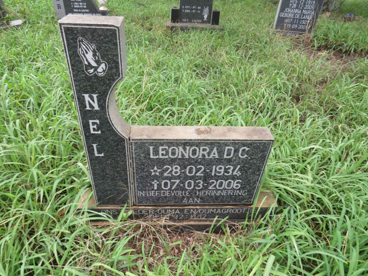 NEL Leonora D.C. 1934-2006