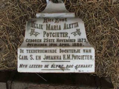 POTGIETER Ellie Maria Aletta 1873-1880