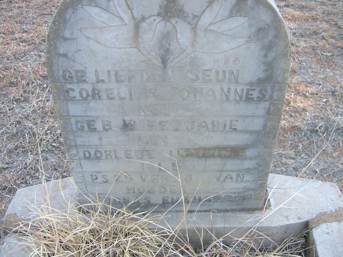 NEL Corelius Johannes 1931-1945