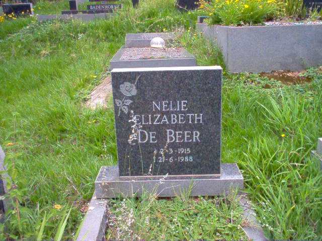 BEER Nelie Elizabeth, de 1915-1988