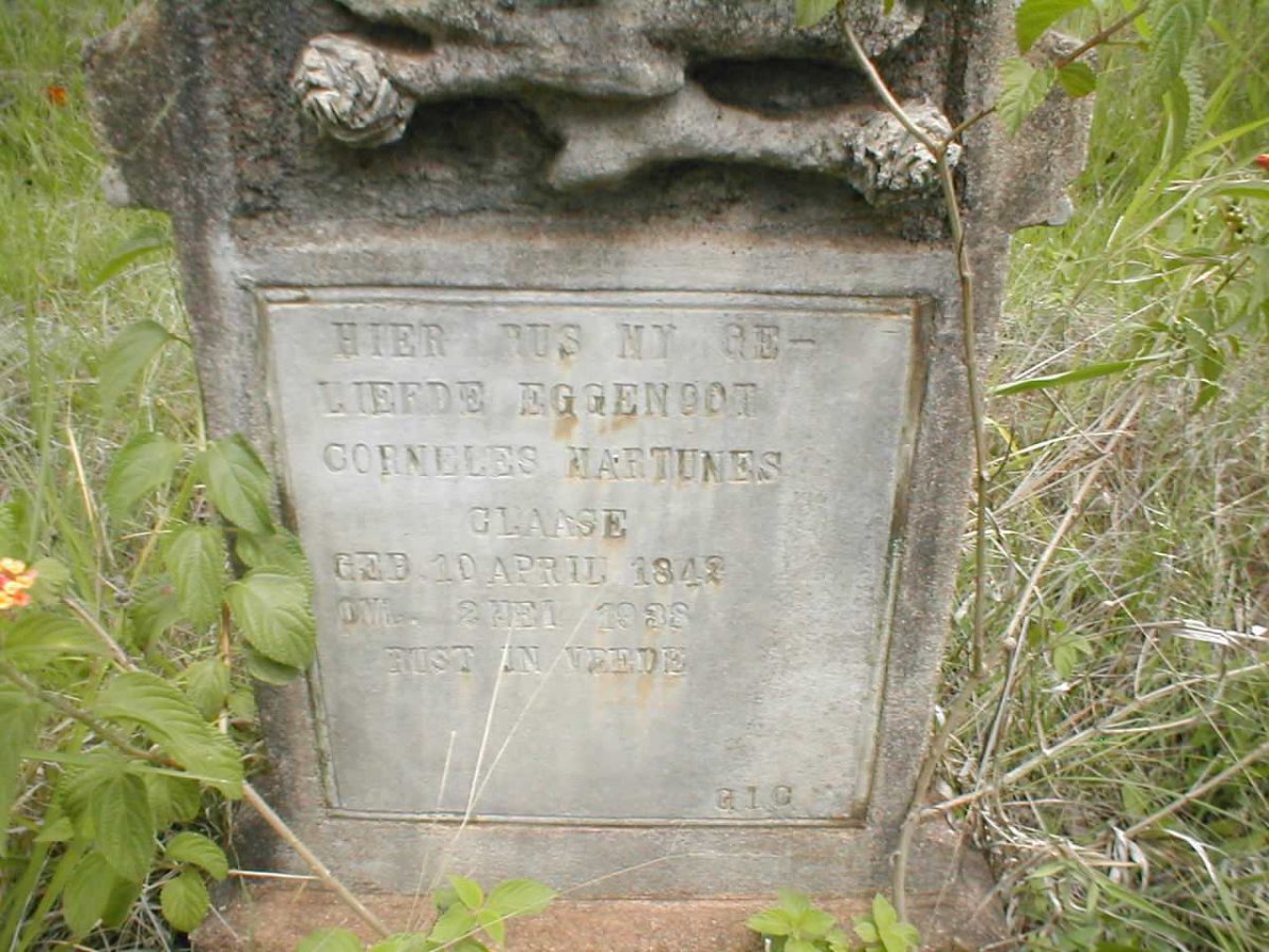 CLAASE Corneles Martunes 1842-1938