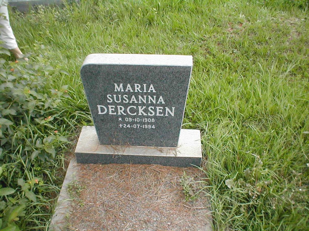 DERCKSEN Maria Susanna 1908-1994