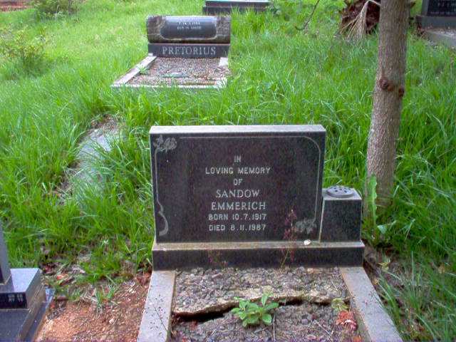 EMMERICH Sandow 1917-1987