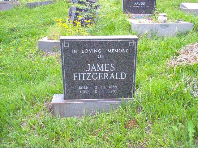 FITZGERALD James 1888-1987