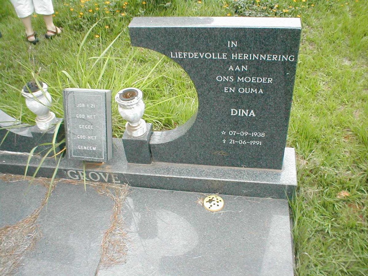 GROVE Dina 1938-1991
