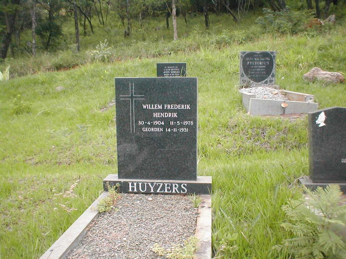 HUYZERS Willem Frederik Hendrik 1904-1978