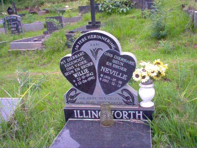 ILLINGWORTH Willie 1942-1990 :: ILLINGWORTH Neville 1974-2001