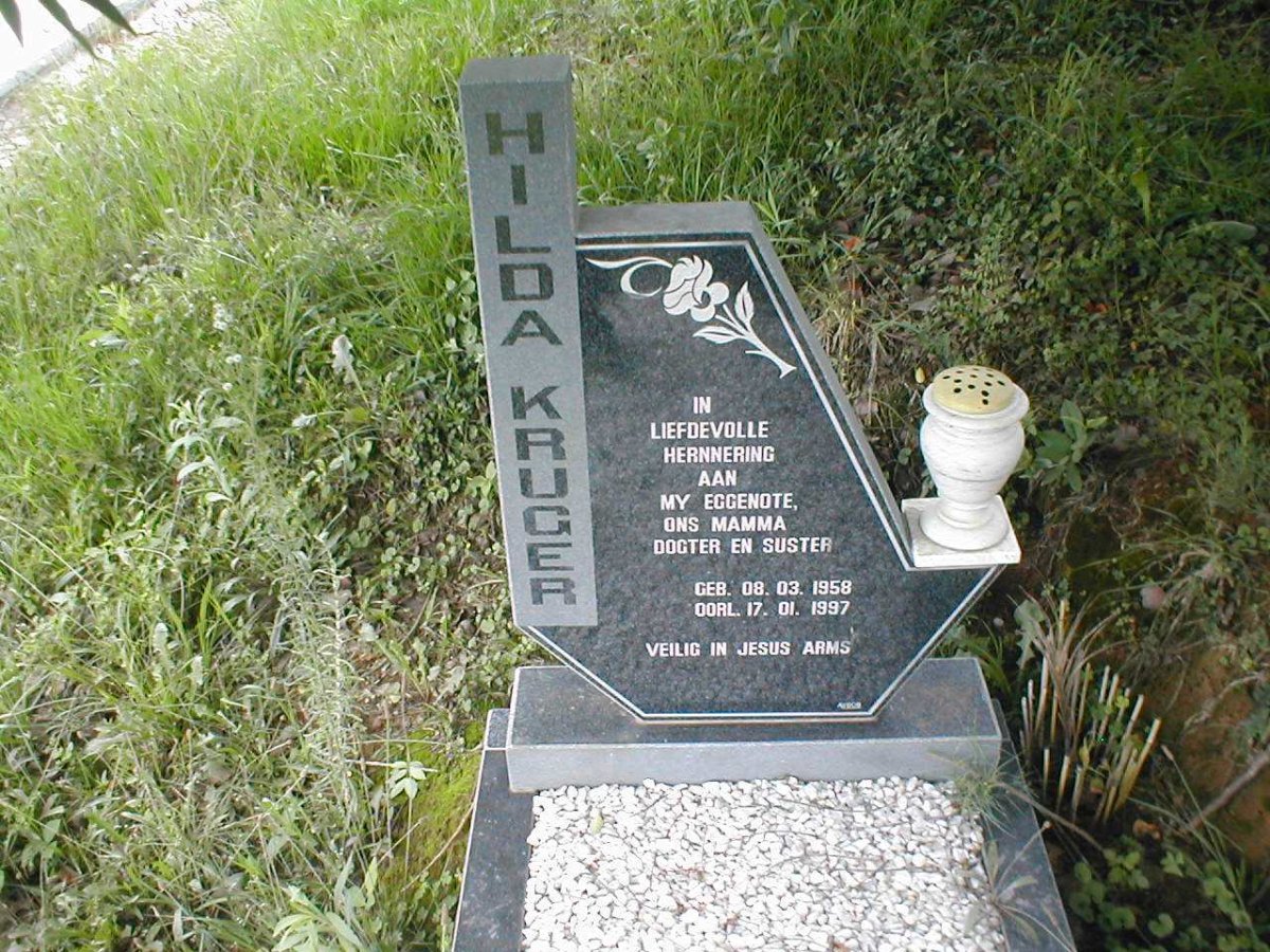 KRUGER Hilda 1958-1997