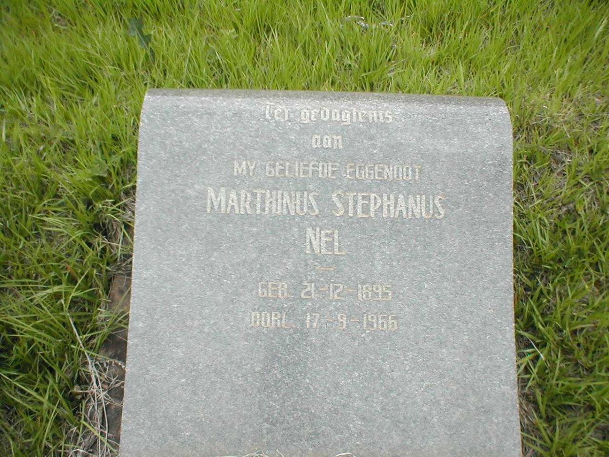 NEL Martinus Stephanus 1895-1966